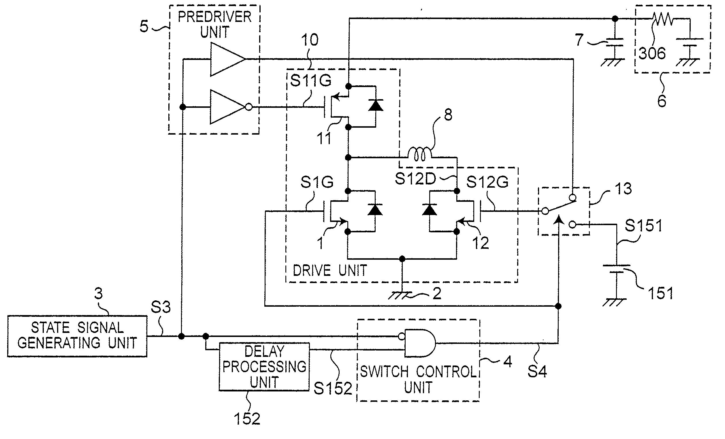 Inductive load drive device and drive method