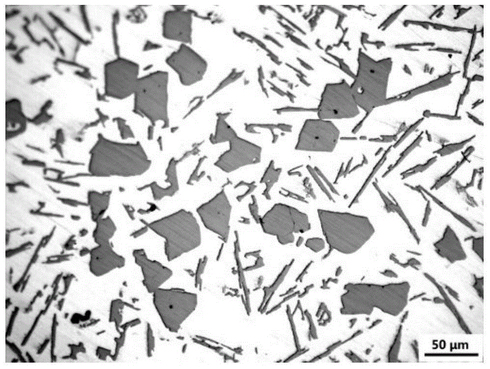 Dual deterioration method of hypereutectic Al-Si alloy