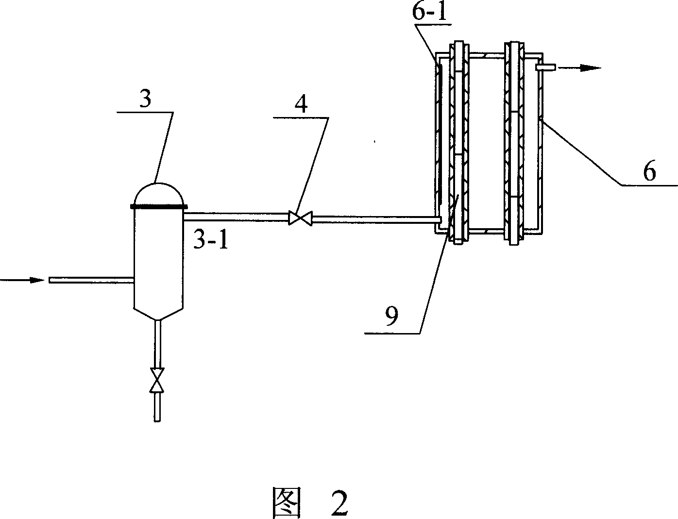 Ship ballast water treating process and apparatus