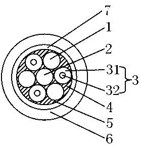 Optical cable for remote radio head and manufacturing method of optical cable