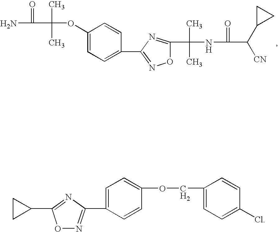 Novel oxadiazole compounds