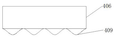 Cleaning device for vegetable oil processing and capable of conveniently removing waste materials