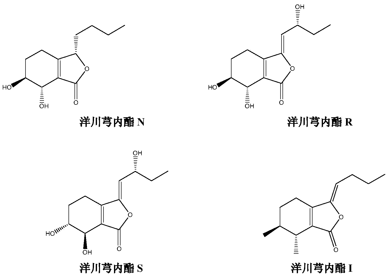 Separation and preparation method of ligustilide