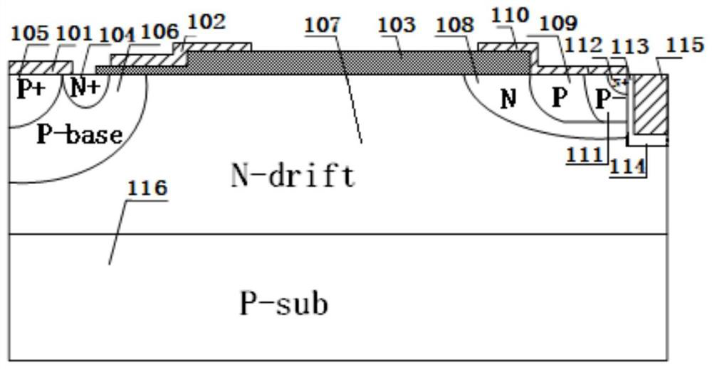 A kind of lateral bipolar power semiconductor device and its preparation method