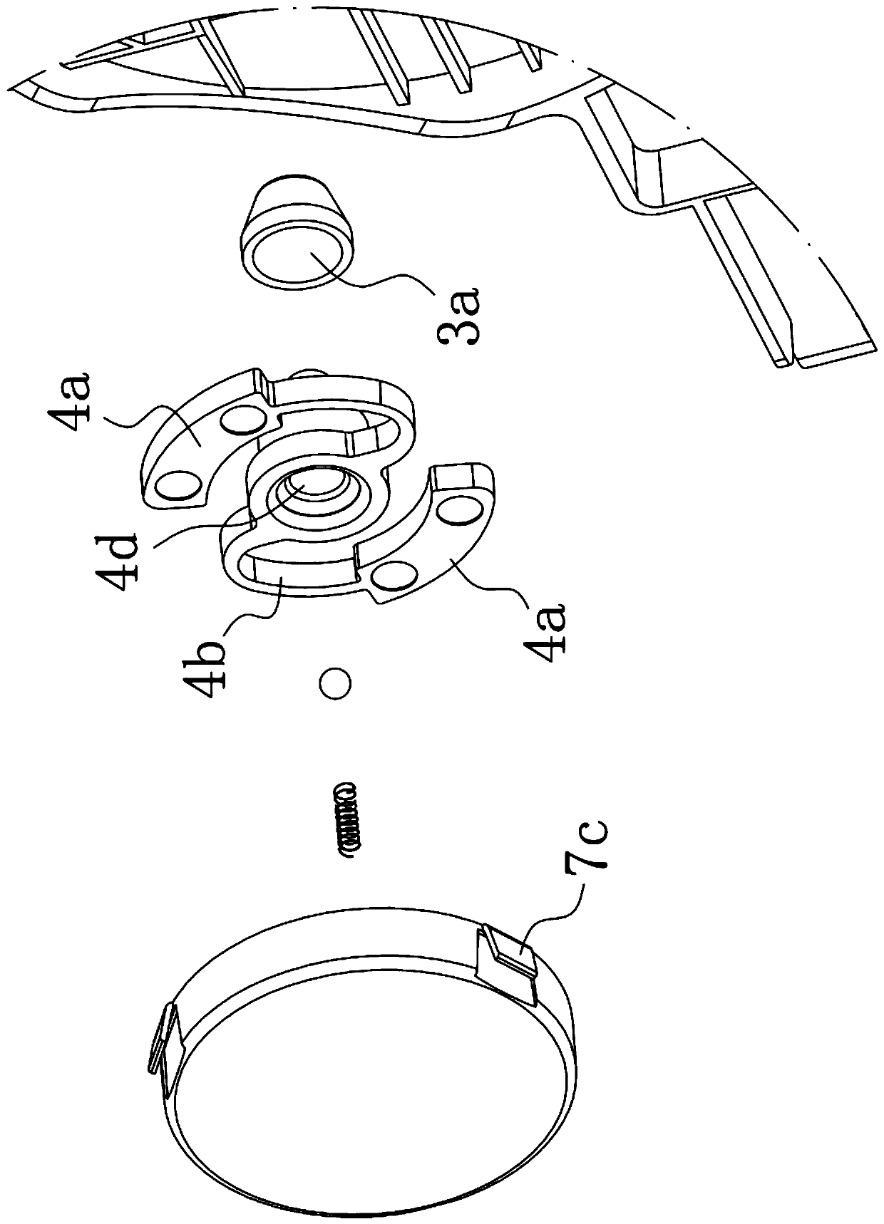 Speed-reduction wire winder and dust collector thereof