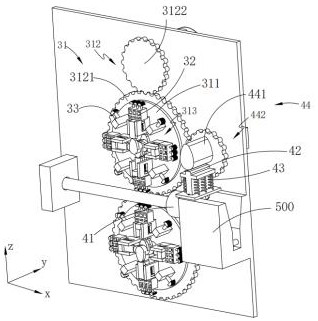 A multi-die stamping machine for hardware products