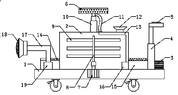 Water-saving type garden irrigation device