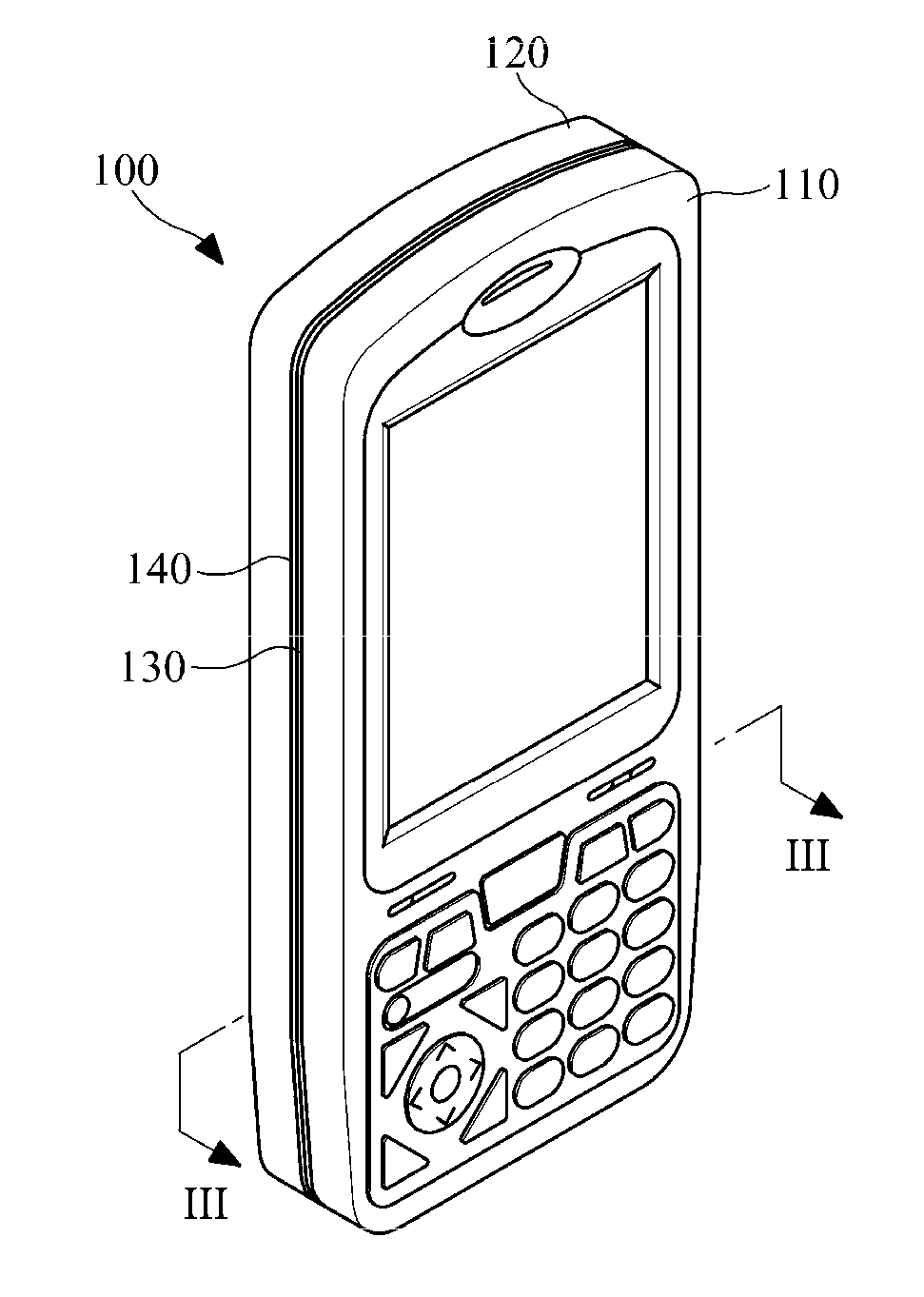 Electronic device having water and dust proof structure