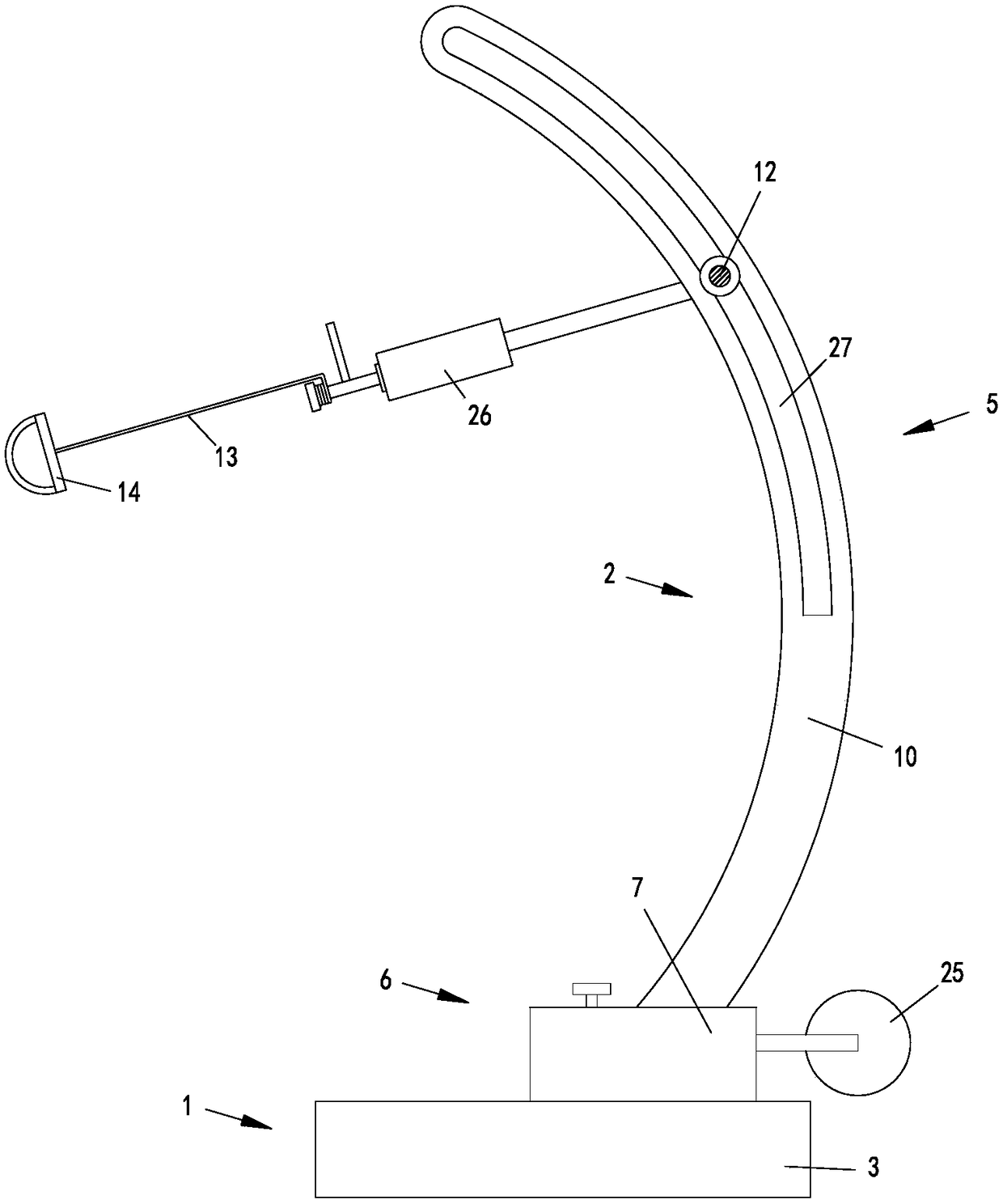 Traction frame for shoulder arthroscopy surgery