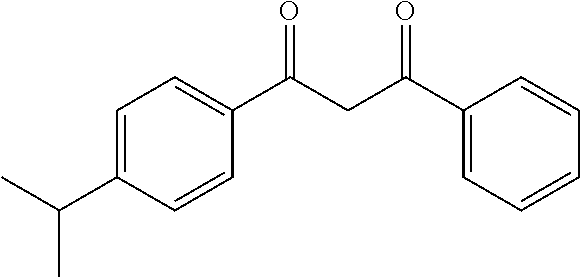 Composition containing a superabsorbent polymer and an organic UV screening agent