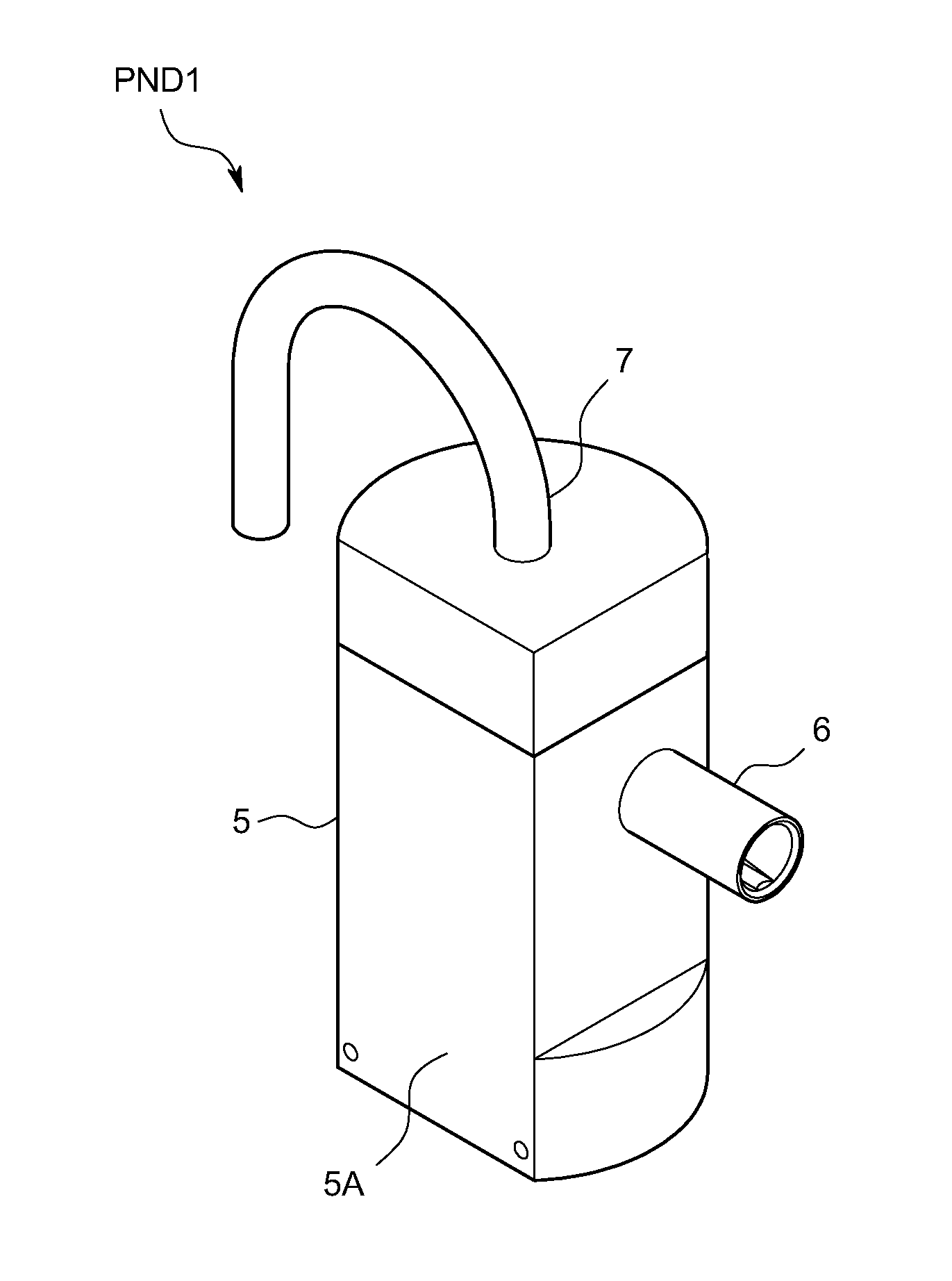 System for determining number of particles