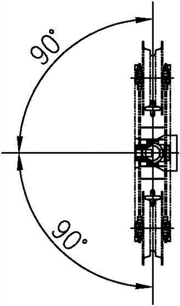 Underwater fairlead device