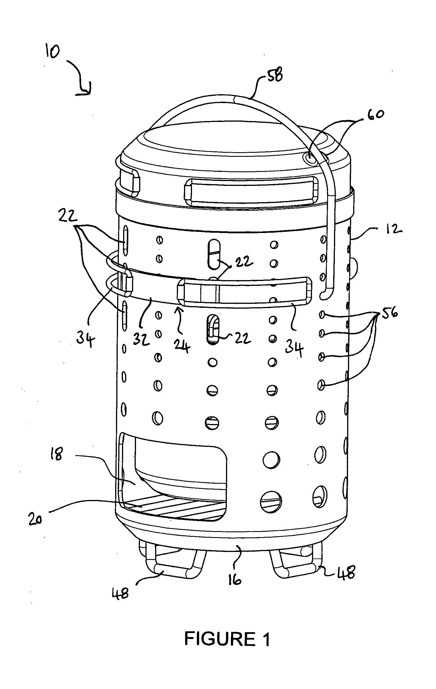 Portable campfire