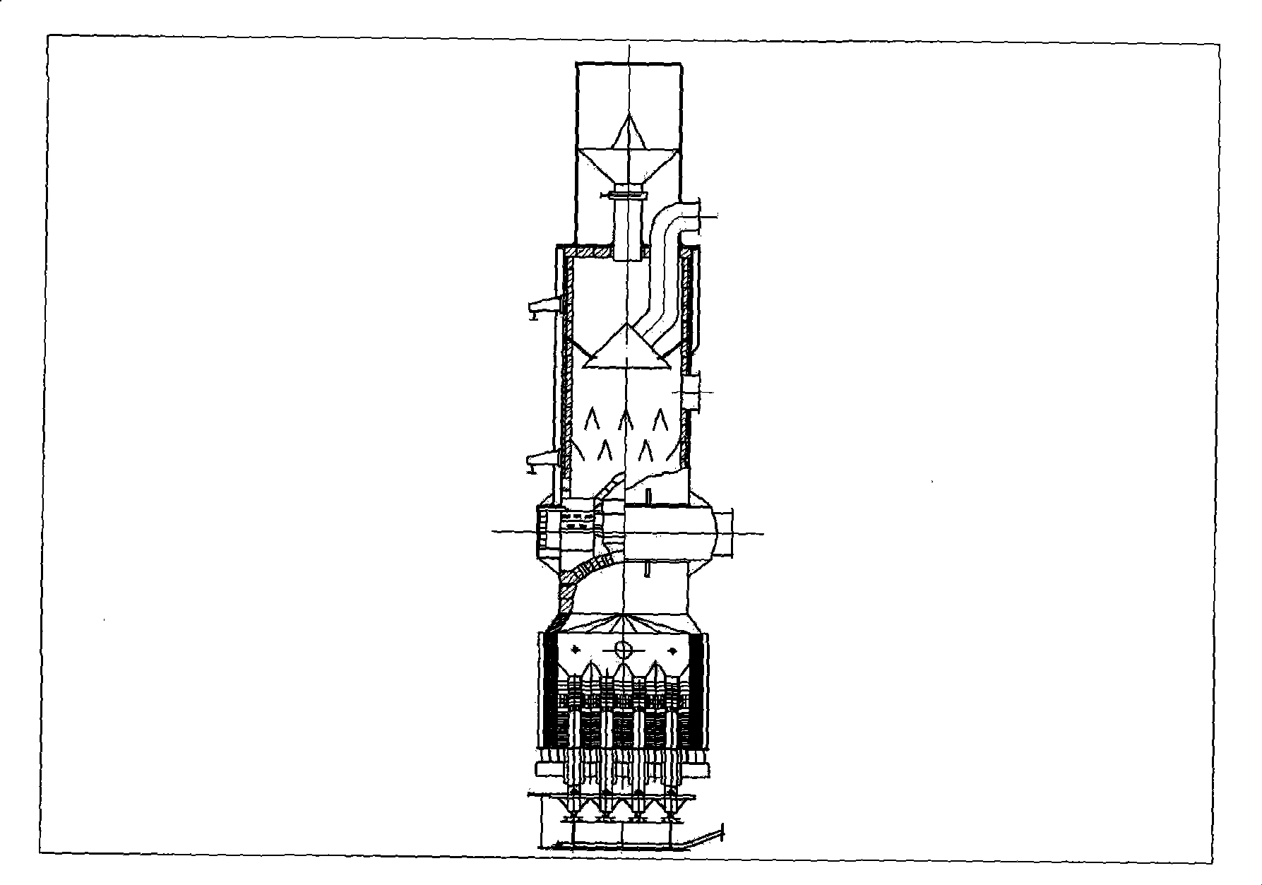 Gas full-circulation oil-shale grading dry distillation technique and apparatus