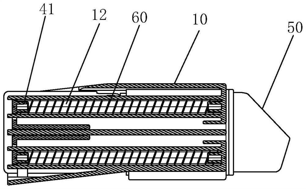 Automatic telescopic drying device and toilet bowl