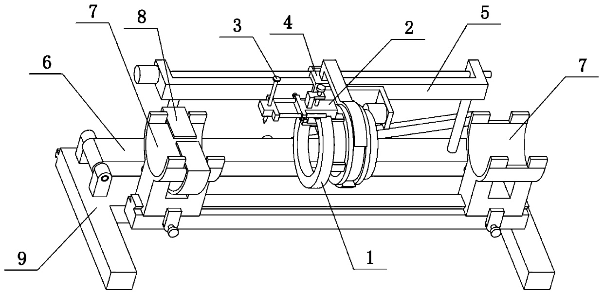 Four-limb bone tumor positioned puncture device