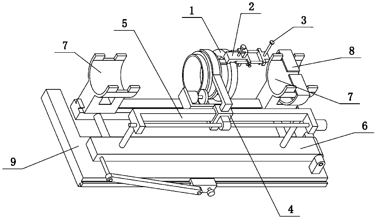 Four-limb bone tumor positioned puncture device