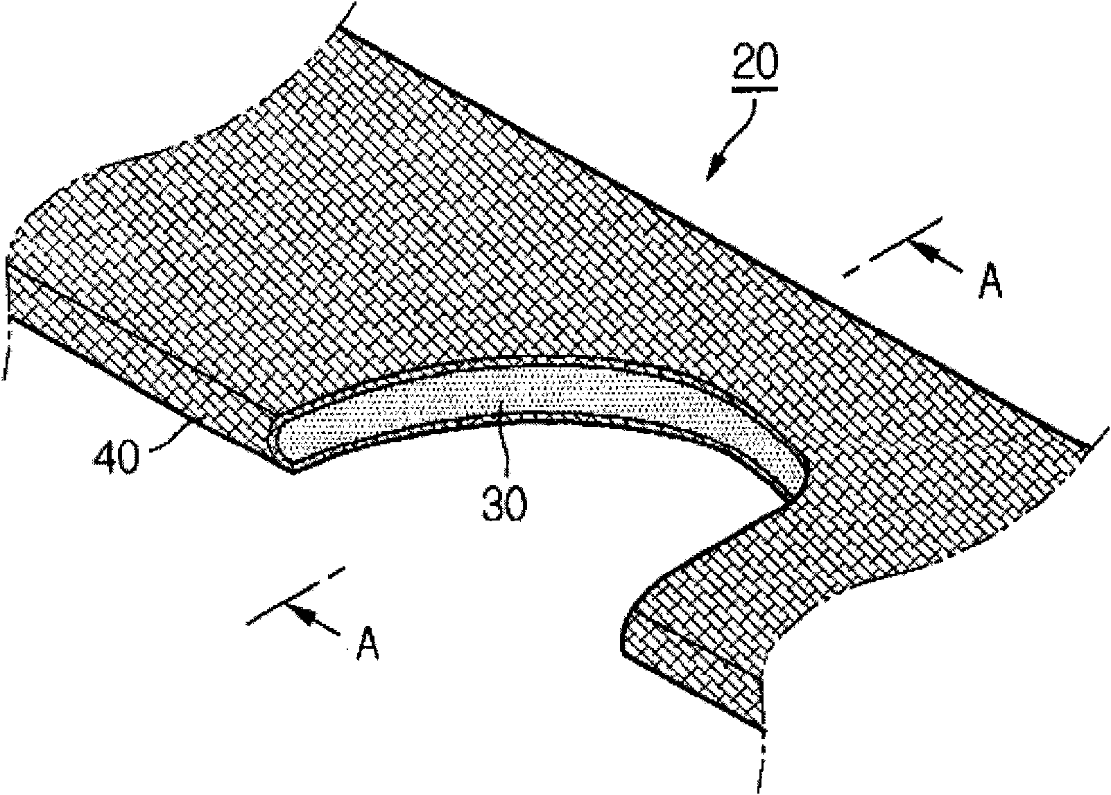 Drain mat for drainage of soft ground