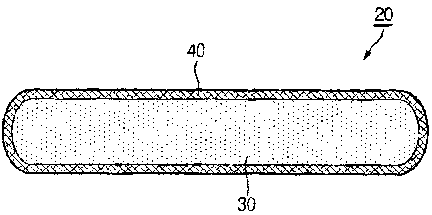 Drain mat for drainage of soft ground