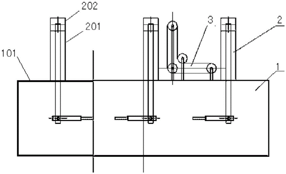 An overhead wire sensor arrangement device