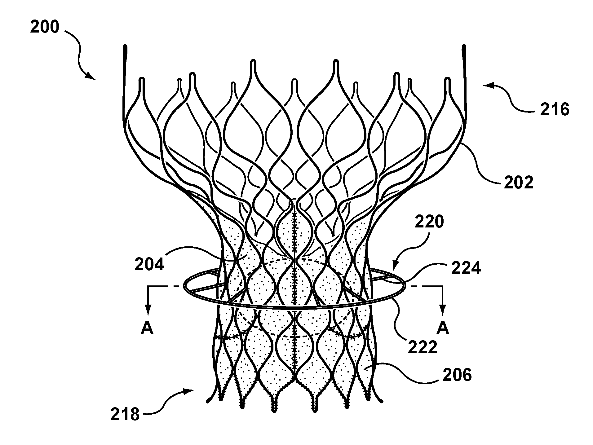 Valve prostheses having an integral centering mechanism and methods of use thereof