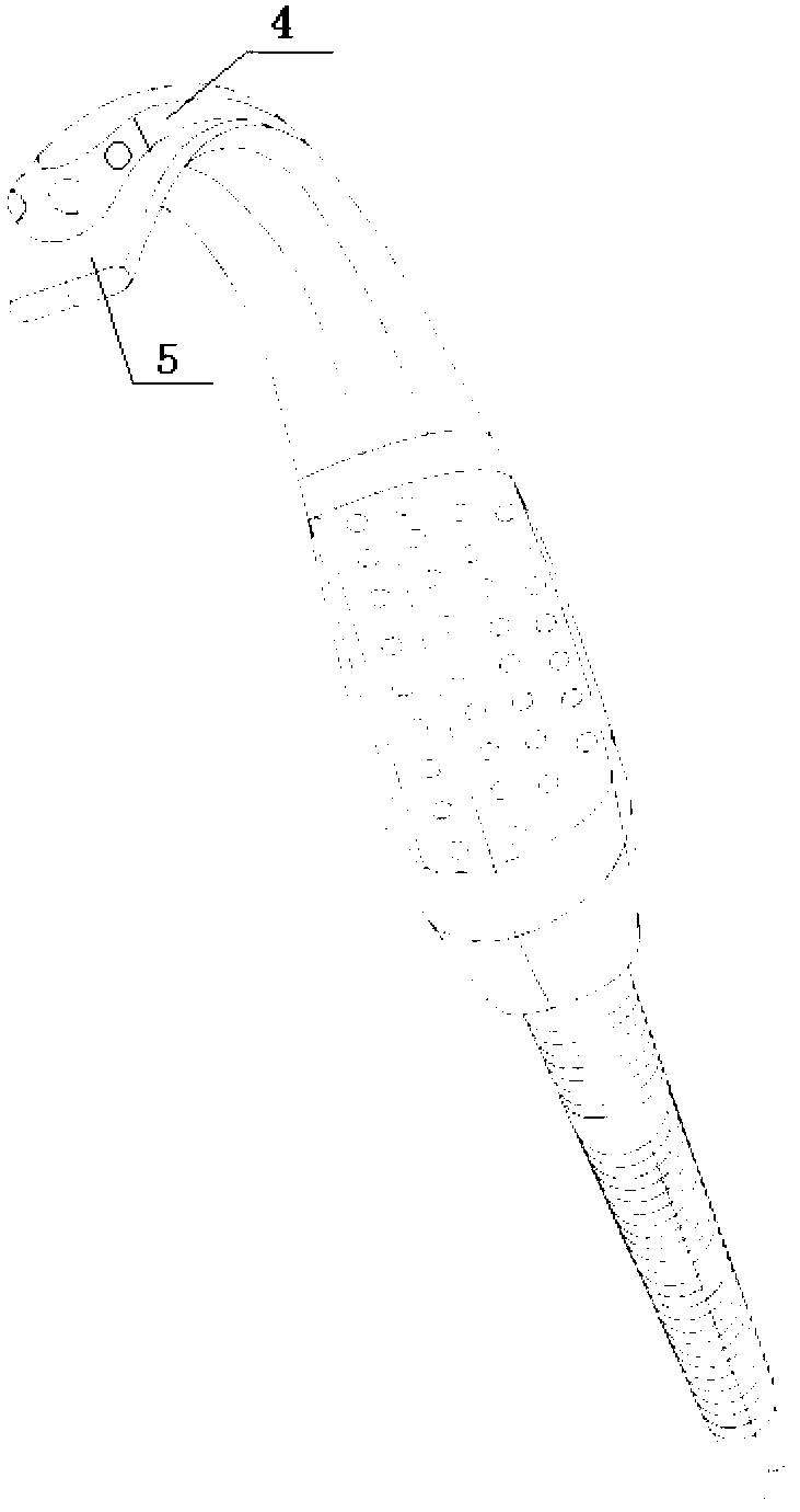 Three-dimensional panoramic colour video laryngendoscope