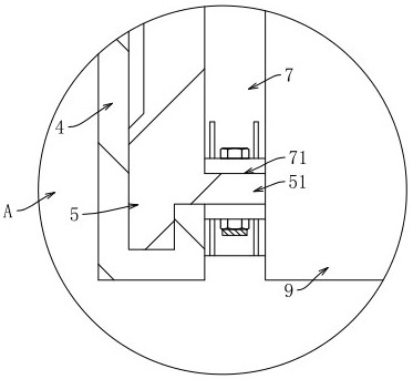 Battery box mounting structure for automobile