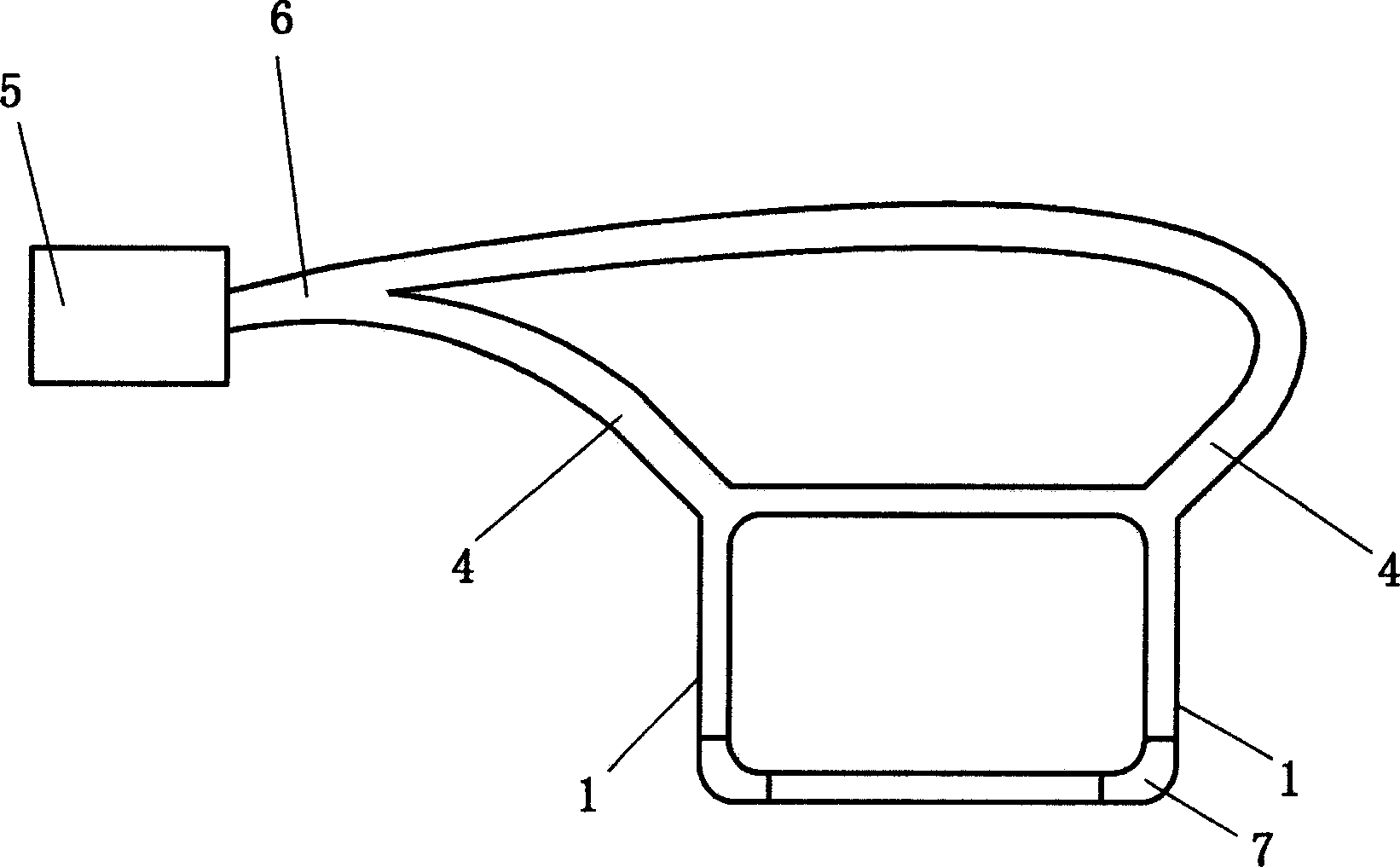 Cooking fume guiding machine