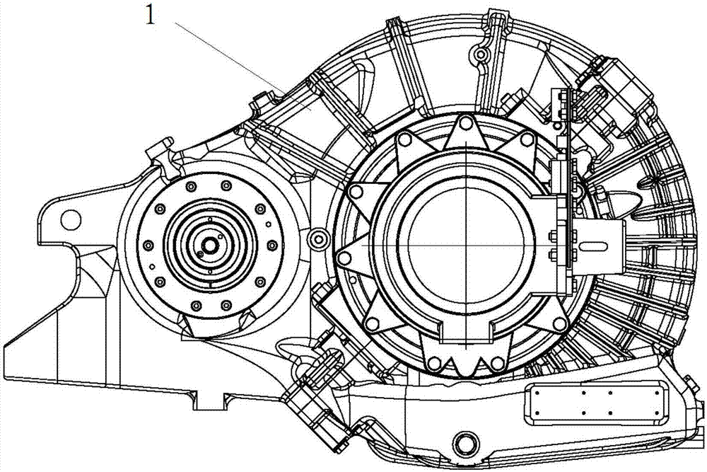 Gear case of high-speed trains and monitoring system for high-speed trains