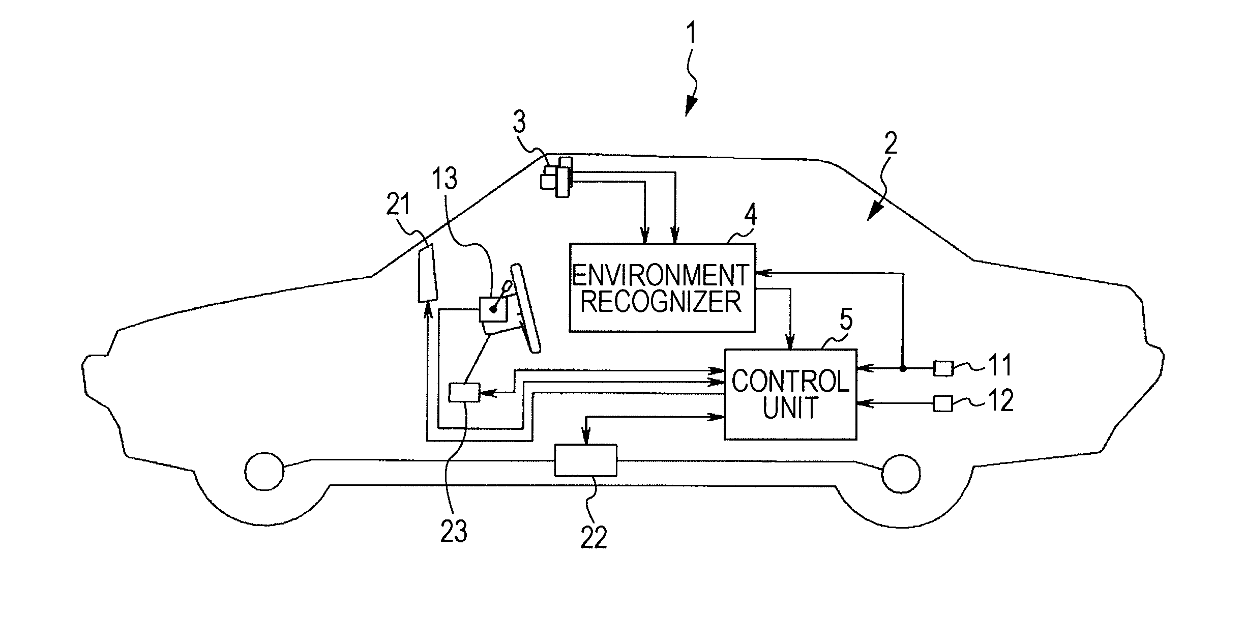 Vehicle drive assist system