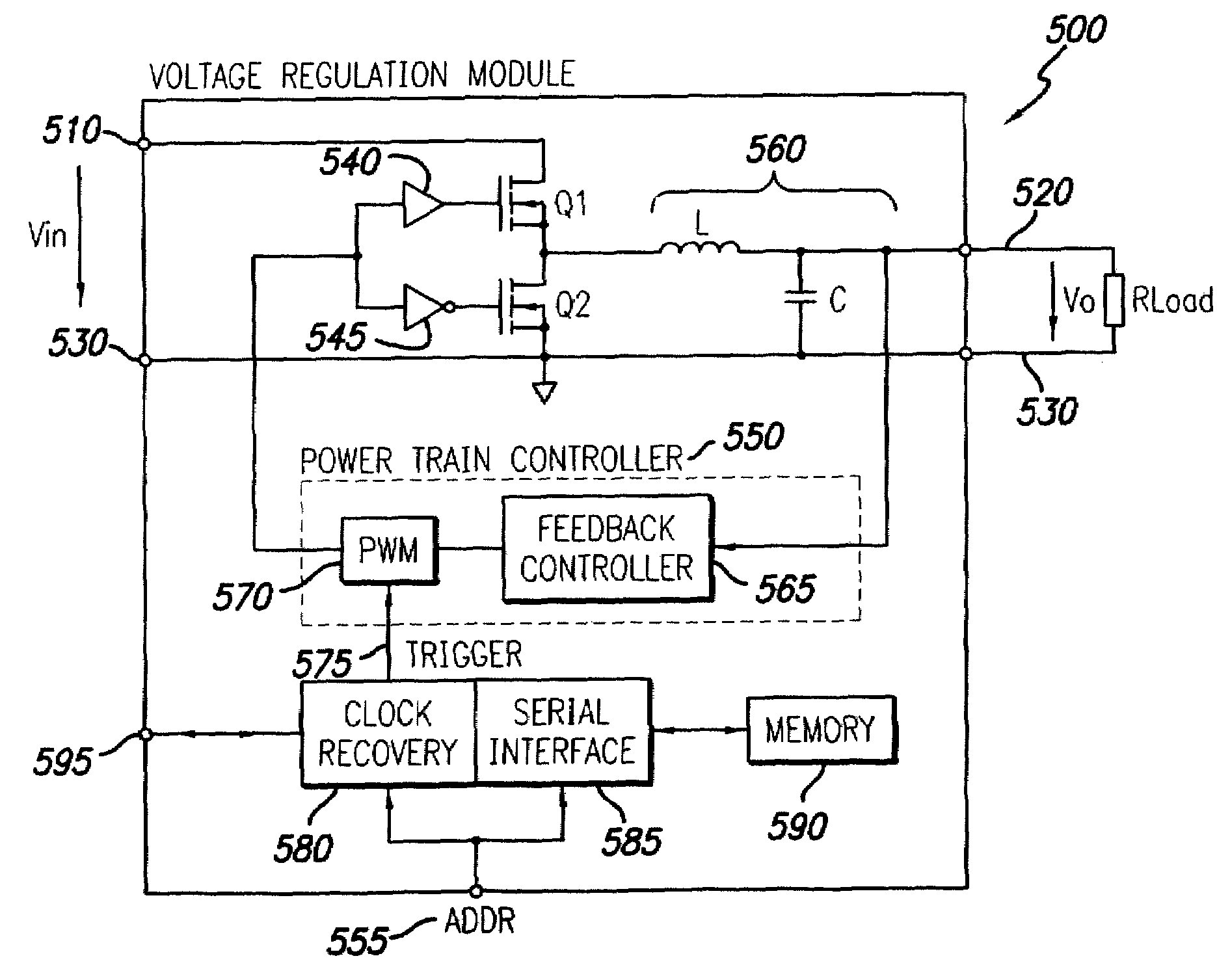 System and method for interleaving point-of-load regulators