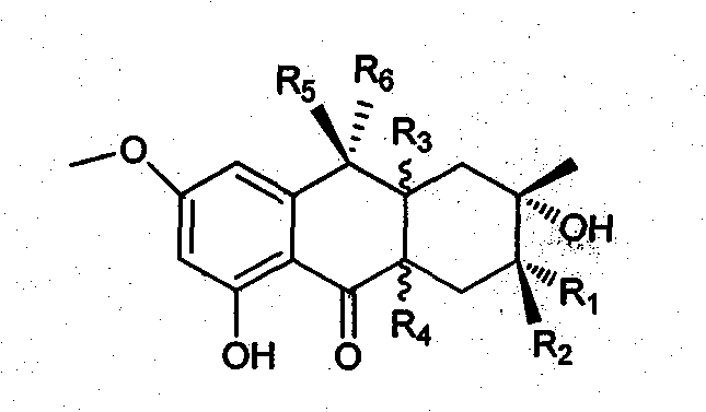 Anthraquinone derivative, preparation method and application thereof