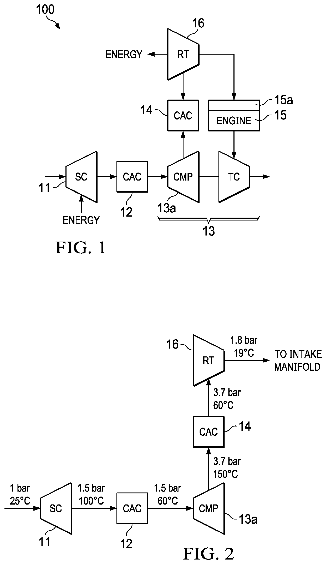 Internal Combustion Engine with Cooling Assist System for Manifold Intake Temperature Reduction