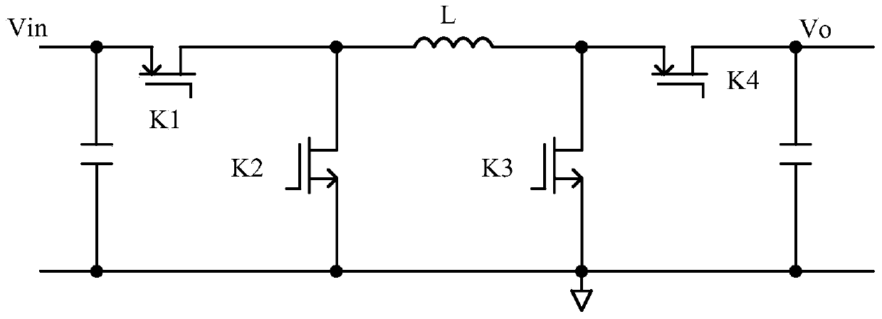 Method and circuit for overvoltage protection control of four-switch Buck-Boost converter