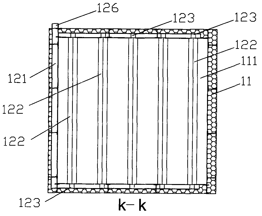 Thermal-cycle continuous pyrolysis-gasification comprehensive device for coal gangues