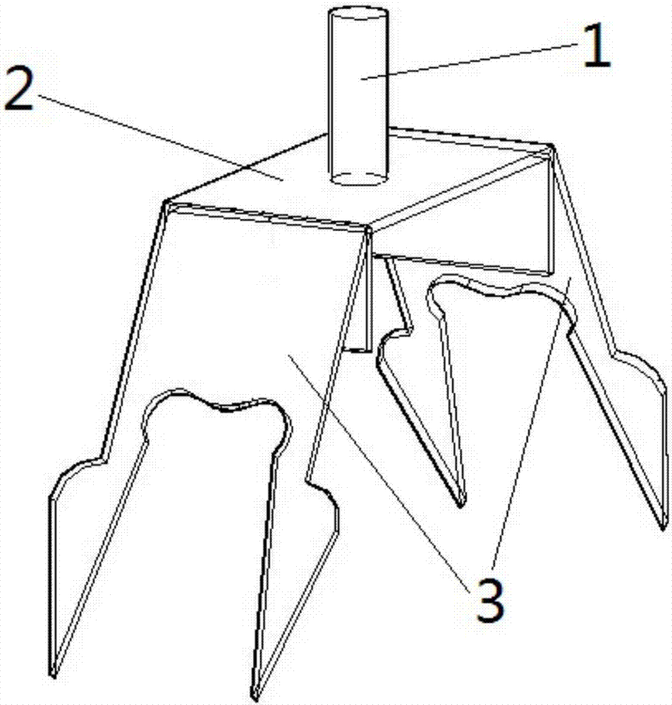 Application method of hexagonal screw clamping tool for installing air conditioner