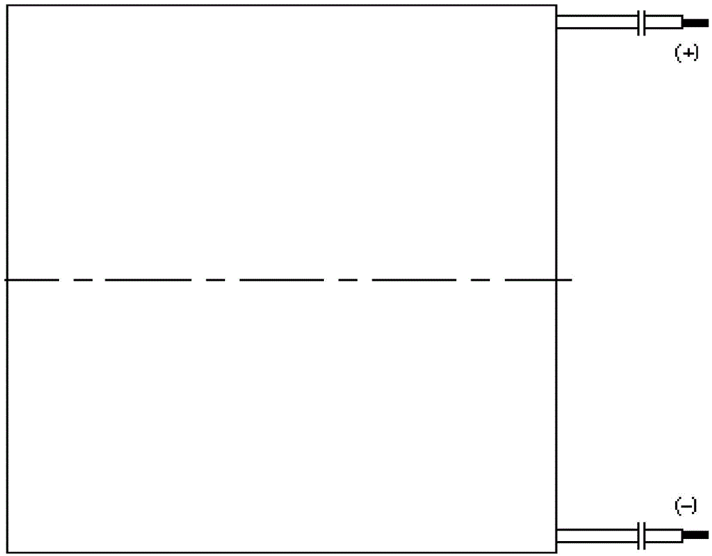 High voltage intensive type thermoelectric refrigerator and preparation method thereof