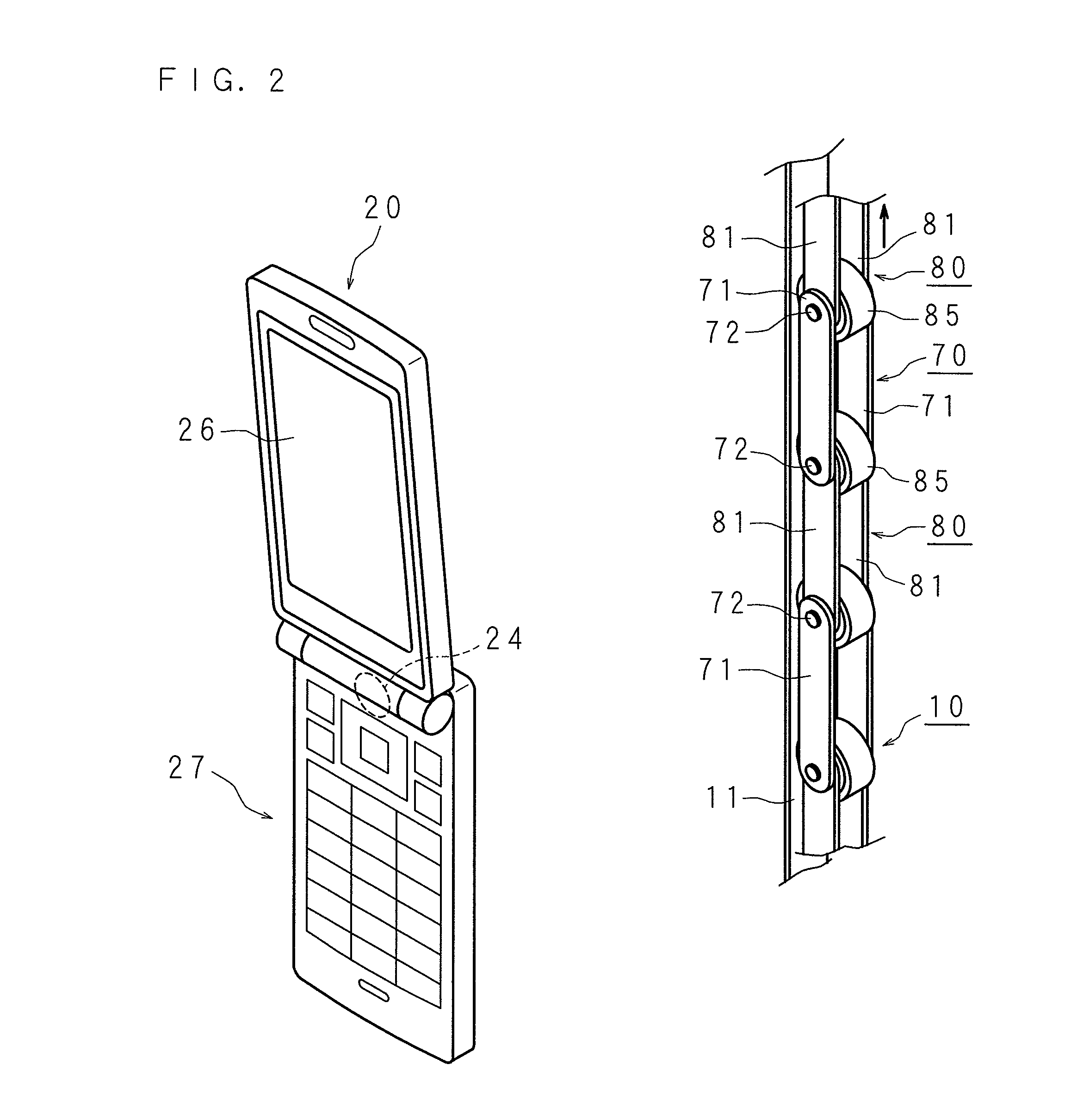 Elongation measuring apparatus, elongation measurement system, and non-transitory medium