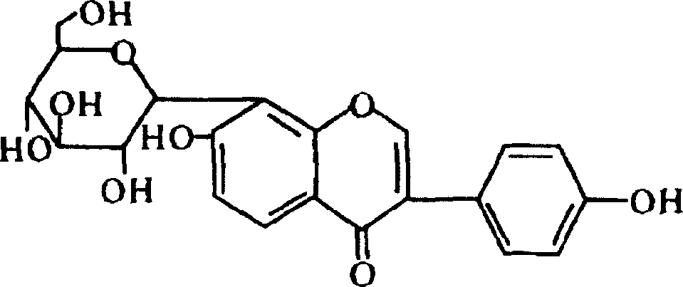 Preparation method of puerarin extract