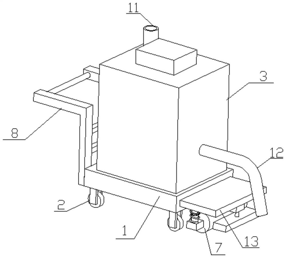 Movable warm mix asphalt pavement maintenance device