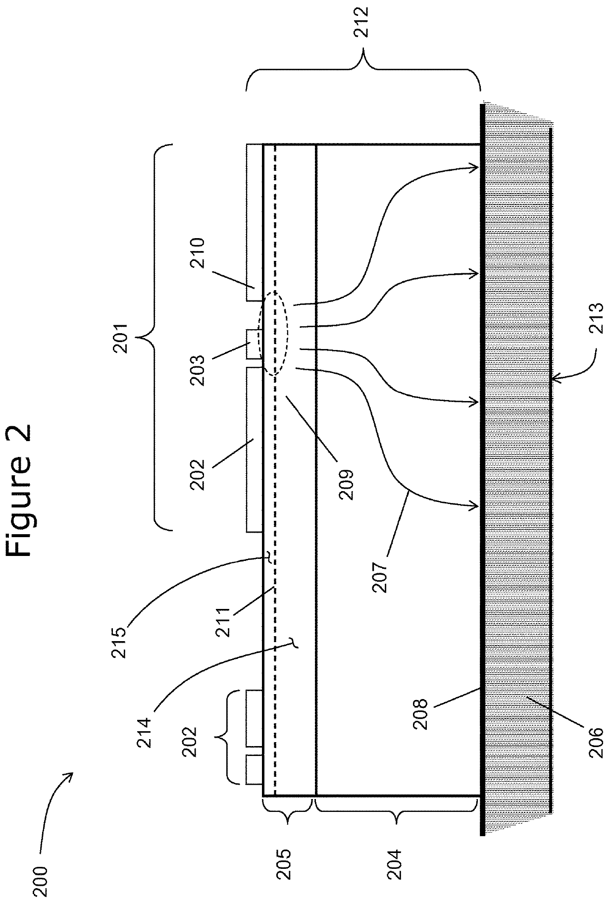 Satellite communication transmitter with improved thermal management