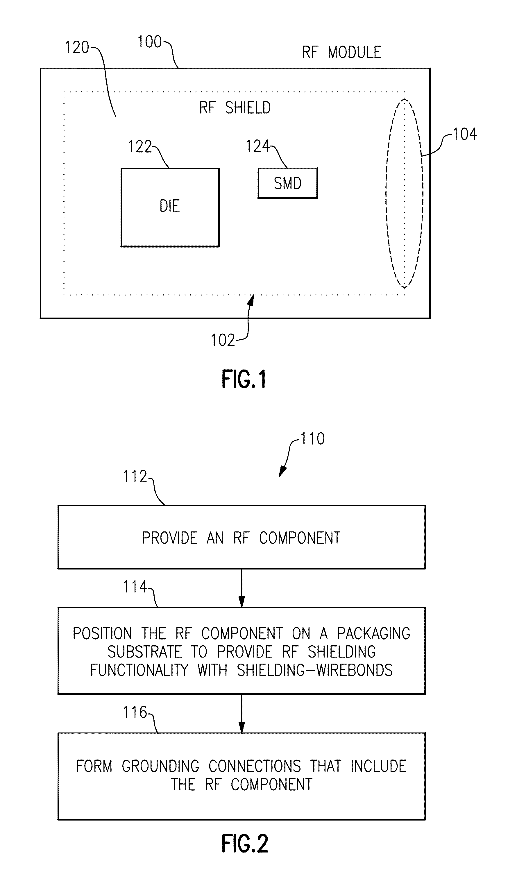 Apparatus and methods related to conformal coating implemented with surface mount devices