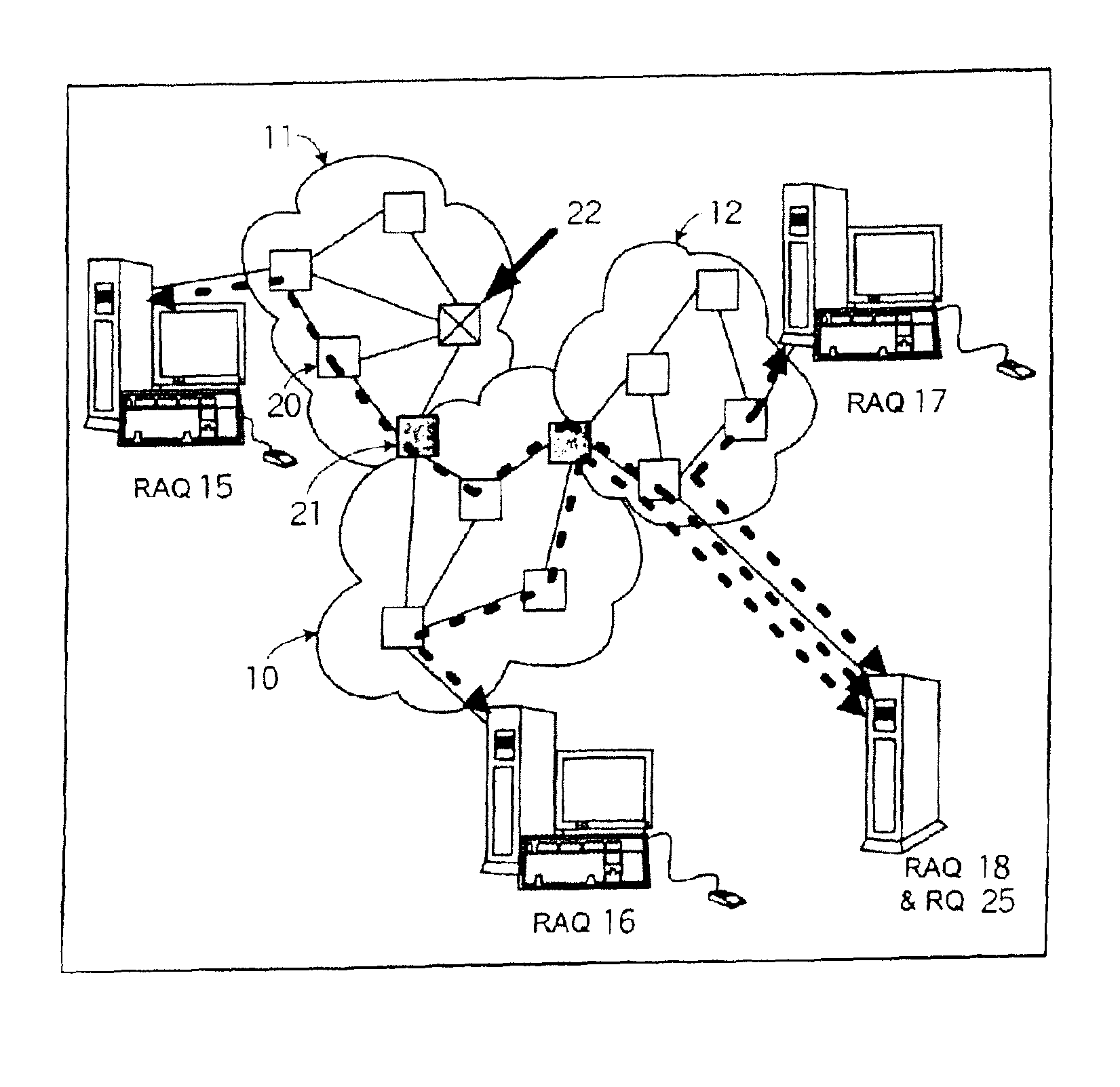 Route aware network link acceleration