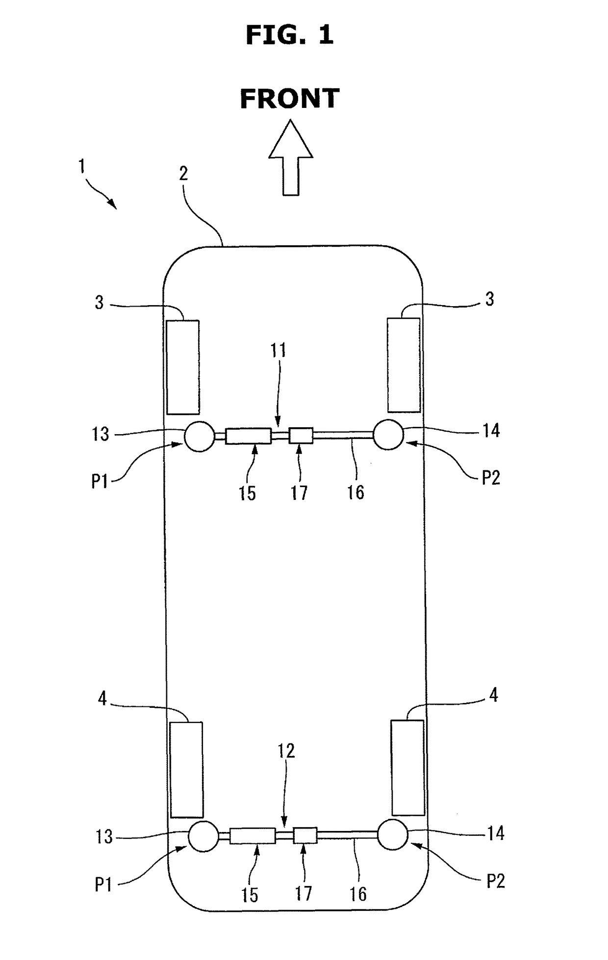 Vibration damping device for a vehicle body