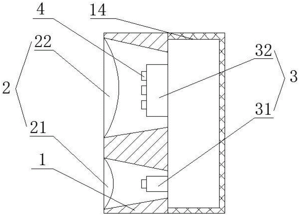 Vehicle-mounted millimeter-wave anti-collision radar antenna system