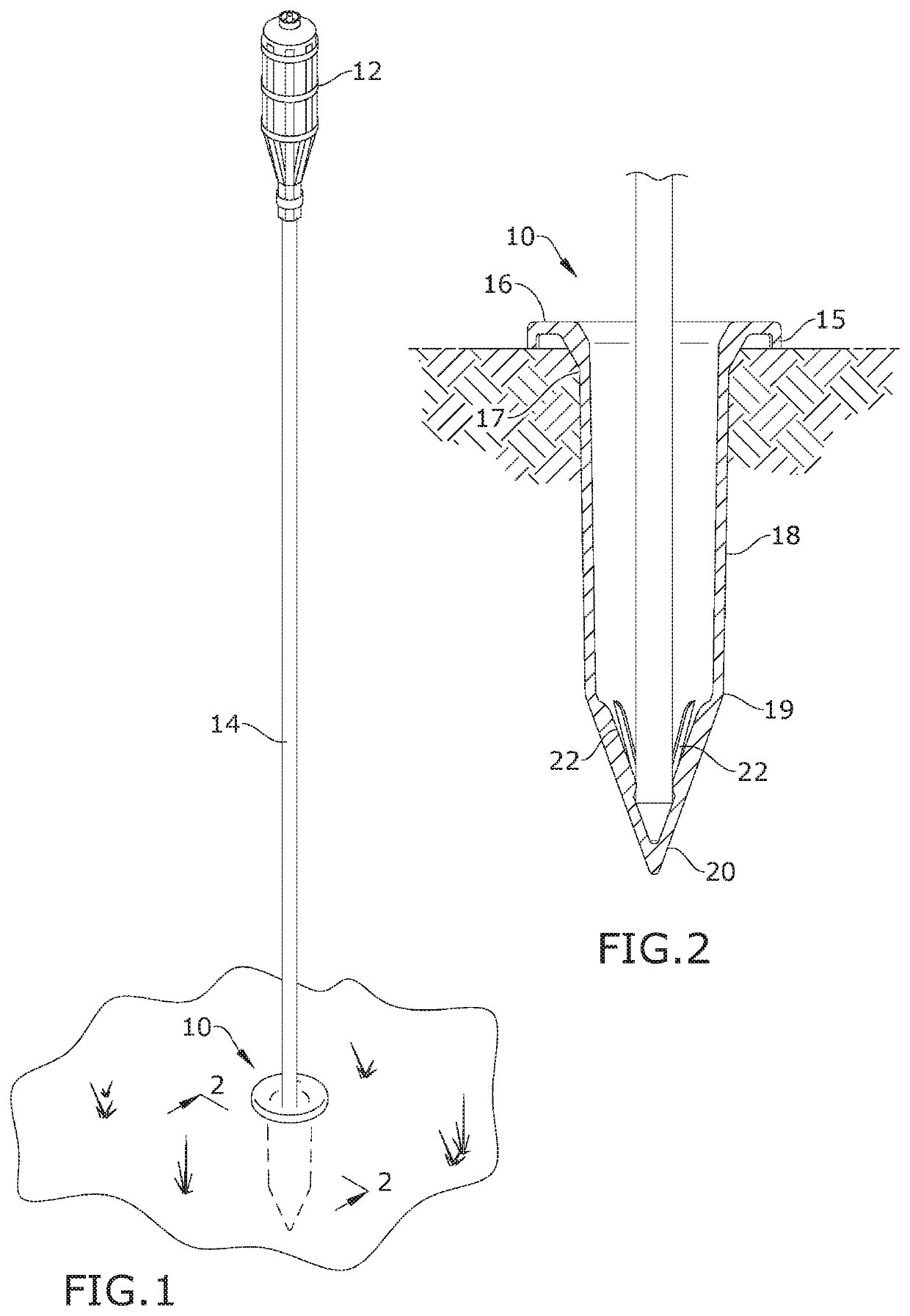 Tiki torch holder kit