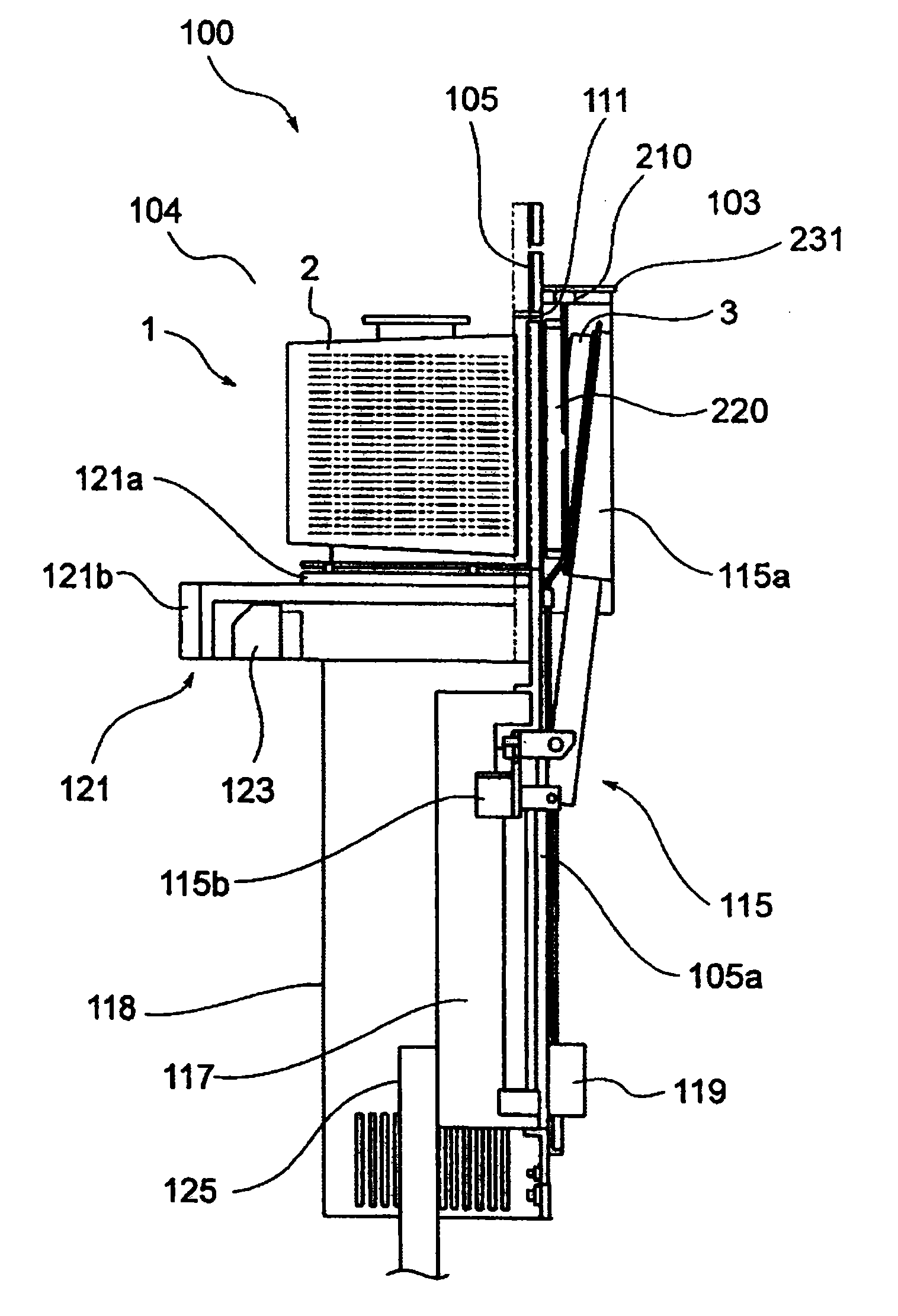 Load port apparatus