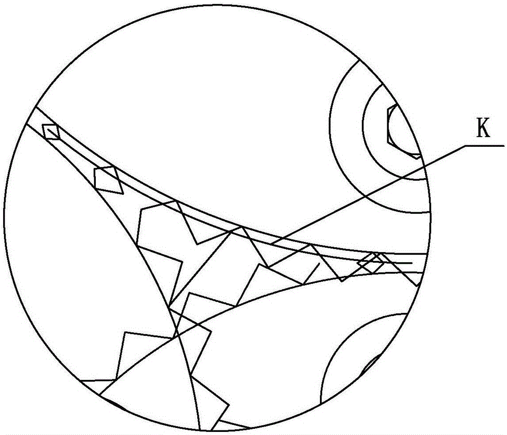 A humanoid knee joint with adjustable flexibility