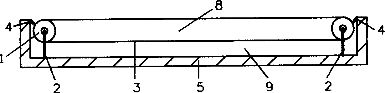 Multiple moveable wall surface drag reduction device for fluid