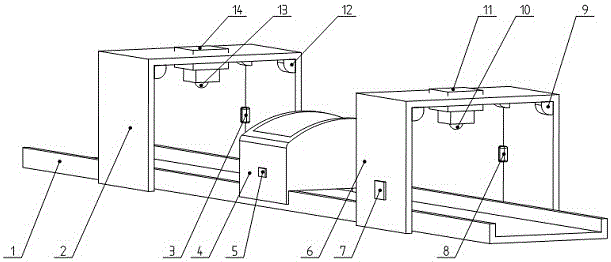 Prefabricated pipe segment quality detection and statistical system and method of tunnel prefabricated pipe segment production line